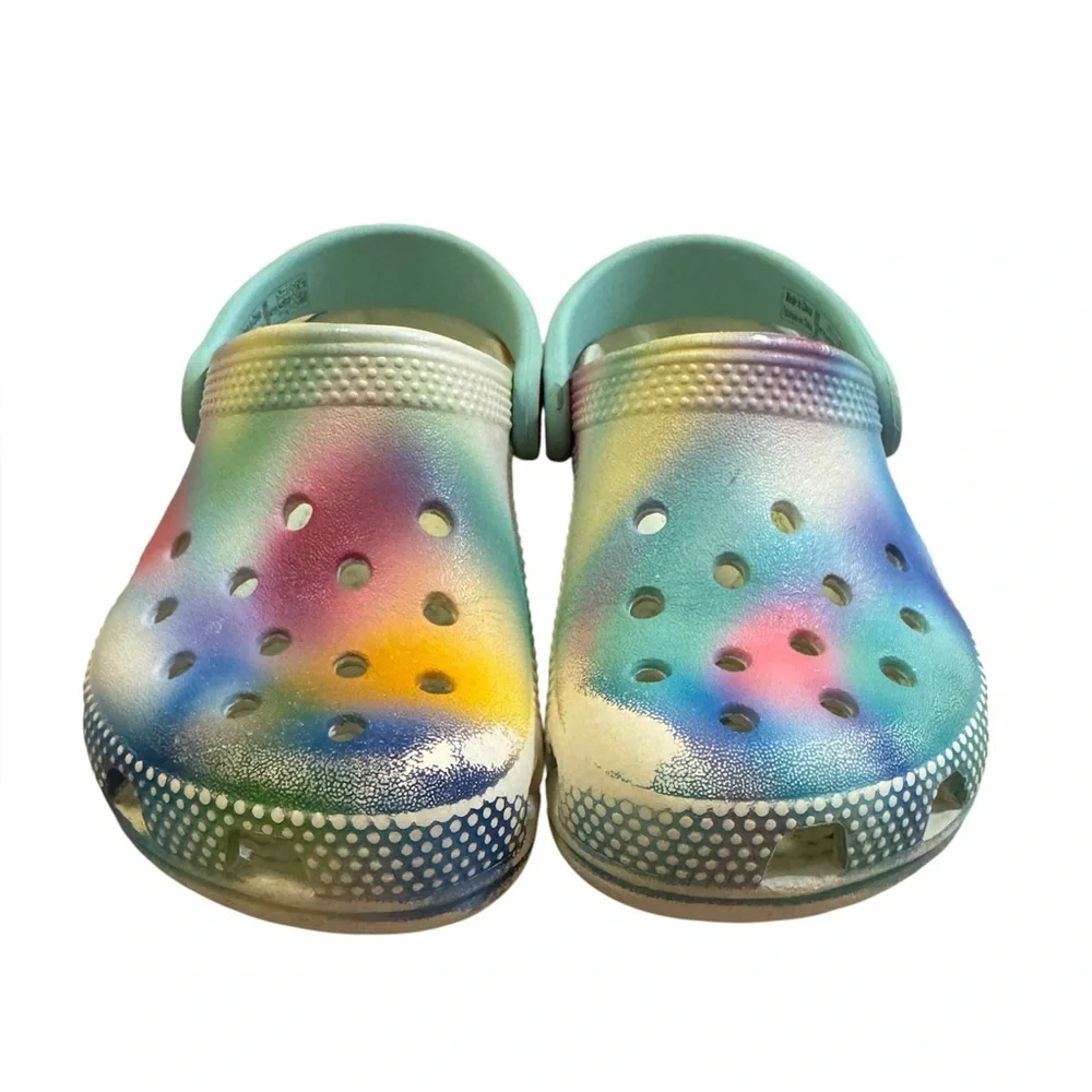 CROCS Kids Water Shoes - Multicolor Fun size 9 - Picture 2 of 7
